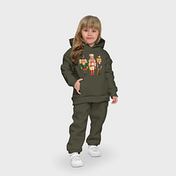 Детский костюм оверсайз Оловянные солдатики, цвет: хаки — фото 2