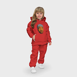 Детский костюм оверсайз Masta Killa, цвет: красный — фото 2