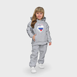 Детский костюм оверсайз 90 регион Московская область, цвет: меланж — фото 2