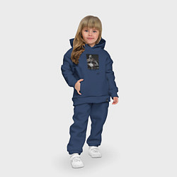 Детский костюм оверсайз Конор МакГрегор стиль, цвет: тёмно-синий — фото 2