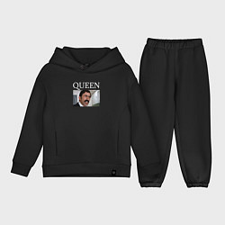 Детский костюм оверсайз Queen - Mimino мем, цвет: черный