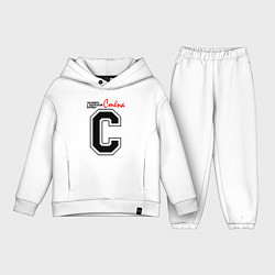 Детский костюм оверсайз Стёпа - человек с большой буквы, цвет: белый