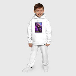 Детский костюм оверсайз League of Legends Kaisa Kda, цвет: белый — фото 2