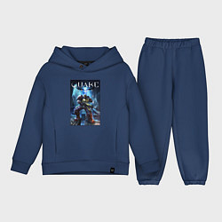 Детский костюм оверсайз Quake arena - Ranger, цвет: тёмно-синий