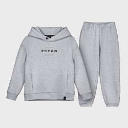 Детский костюм оверсайз Zeecr - auto, цвет: меланж