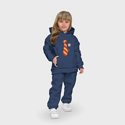 Детский костюм оверсайз Костюм Гомера, цвет: тёмно-синий — фото 2