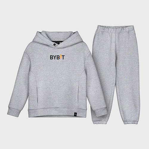 Детский костюм оверсайз Bybit / Меланж – фото 1