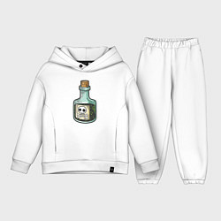 Детский костюм оверсайз Poison, цвет: белый
