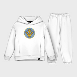 Детский костюм оверсайз Анты из Total War: Attila, цвет: белый