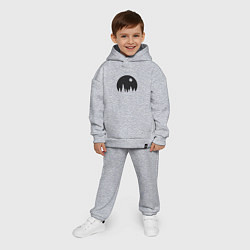 Детский костюм оверсайз Ночной мечтатель, цвет: меланж — фото 2