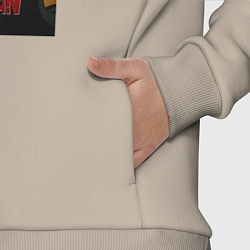 Детский костюм оверсайз Дандадан: Все герои, цвет: миндальный — фото 2