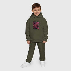 Детский костюм оверсайз Мамочка длинные ноги из Poppy Playtime, цвет: хаки — фото 2