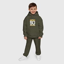Детский костюм оверсайз Denver - Aaron Gordon, цвет: хаки — фото 2