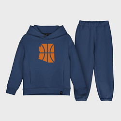 Детский костюм оверсайз Arizona - Phoenix Suns, цвет: тёмно-синий