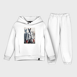 Детский костюм оверсайз Cat girl Cornish Rex - ai art fantasy