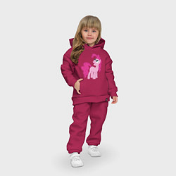 Детский костюм оверсайз Пони Пинки Пай, цвет: маджента — фото 2