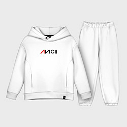 Детский костюм оверсайз Avicii, цвет: белый