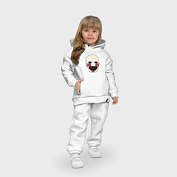 Детский костюм оверсайз Puppet FNAF Марионетка, цвет: белый — фото 2