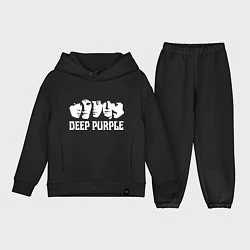 Детский костюм оверсайз Deep Purple, цвет: черный