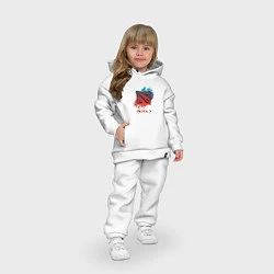 Детский костюм оверсайз Dota 2 Shadows, цвет: белый — фото 2