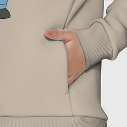 Детский костюм оверсайз D'oh mood, цвет: миндальный — фото 2