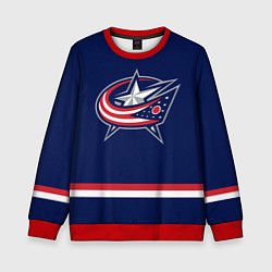 Свитшот детский Columbus Blue Jackets, цвет: 3D-красный