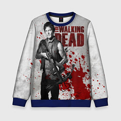 Свитшот детский Walking Dead: Deryl Dixon, цвет: 3D-синий