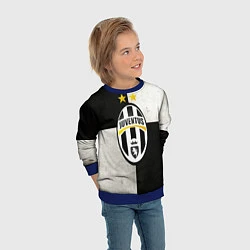 Свитшот детский Juventus FC, цвет: 3D-синий — фото 2