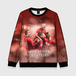 Свитшот детский Manchester United, цвет: 3D-черный