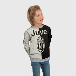 Свитшот детский Juventus6, цвет: 3D-меланж — фото 2