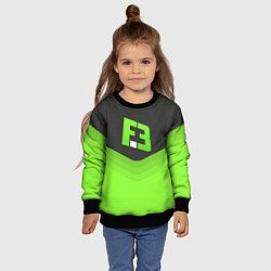 Свитшот детский FlipSid3 Uniform, цвет: 3D-черный — фото 2
