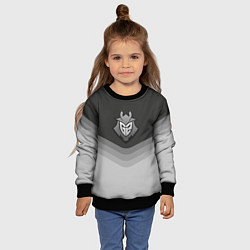 Свитшот детский G2 Esports Uniform, цвет: 3D-черный — фото 2