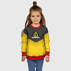 Свитшот детский Godsent Uniform, цвет: 3D-красный — фото 2