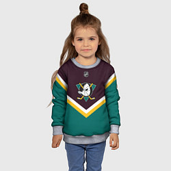 Свитшот детский NHL: Anaheim Ducks, цвет: 3D-меланж — фото 2