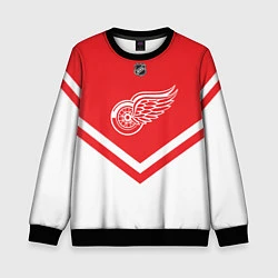 Свитшот детский NHL: Detroit Red Wings, цвет: 3D-черный