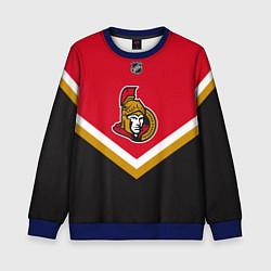 Свитшот детский NHL: Ottawa Senators, цвет: 3D-синий
