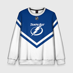 Свитшот детский NHL: Tampa Bay Lightning, цвет: 3D-белый