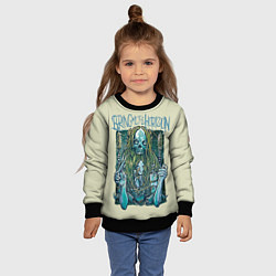 Свитшот детский Bring Me The Horizon, цвет: 3D-черный — фото 2