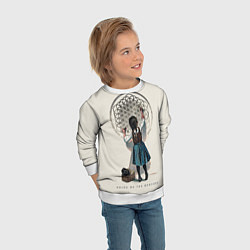 Свитшот детский Bring Me The Horizon, цвет: 3D-белый — фото 2