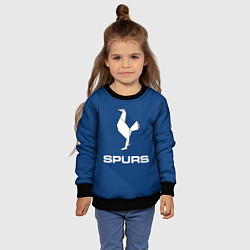 Свитшот детский Tottenham Spurs, цвет: 3D-черный — фото 2