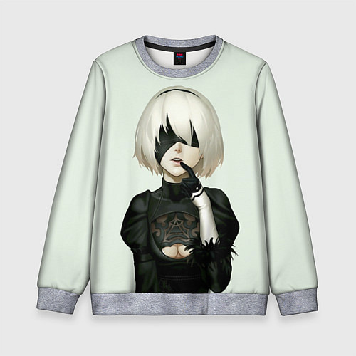 Детский свитшот B2 / 3D-Меланж – фото 1