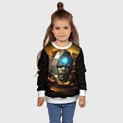 Свитшот детский Prey, цвет: 3D-белый — фото 2