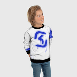 Свитшот детский SK Gaming: White collection, цвет: 3D-черный — фото 2