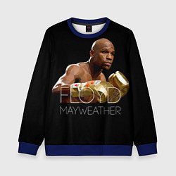 Свитшот детский Floyd Mayweather, цвет: 3D-синий