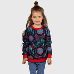 Свитшот детский Ловцы снов, цвет: 3D-красный — фото 2