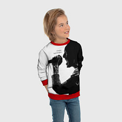 Свитшот детский Bennington Rock, цвет: 3D-красный — фото 2