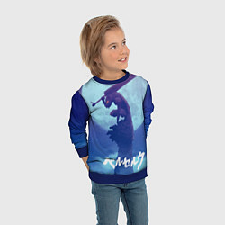 Свитшот детский Berserk Night, цвет: 3D-синий — фото 2