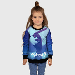 Свитшот детский Berserk Night, цвет: 3D-черный — фото 2