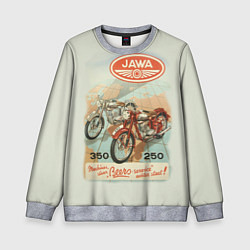 Свитшот детский JAWA, цвет: 3D-меланж