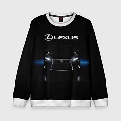 Свитшот детский Lexus, цвет: 3D-белый